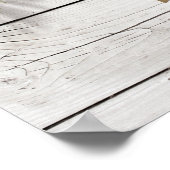 Sun Kust Sandy Toes Salty Kisses Mr & Mrs Poster (Hoek)