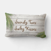 Sun Kust Sandy Toes Salty Kisses OutdoorPillow Buitenkussen (Achterkant)