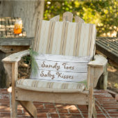 Sun Kust Sandy Toes Salty Kisses OutdoorPillow Buitenkussen (Stoel)