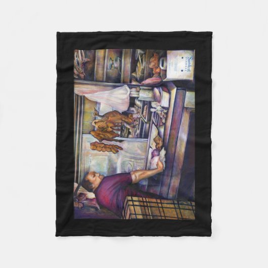 Sun-Kust Singapore Fleece Deken (Voorkant)