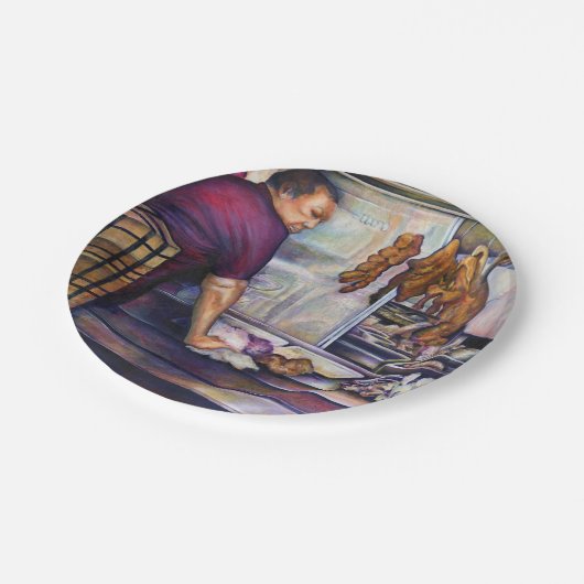 Sun-Kust Singapore Papieren Bordje (Gekanteld)