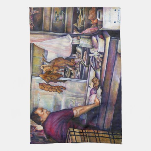 Sun-Kust, Singapore Theedoek (Verticaal)