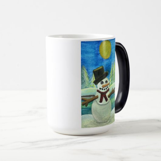 Sun-Kust Snowman Reisbeker (Voorkant rechts)