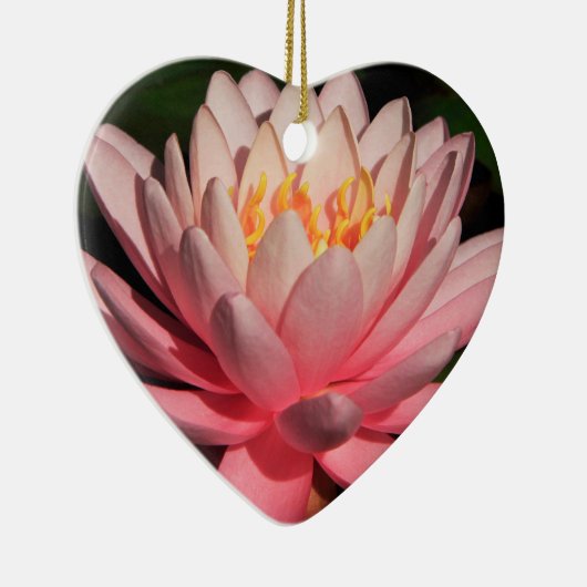 Sun Kust Water Lily 2 Keramisch Ornament (Rechts)