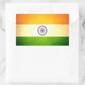 Sun kuste India Vlag Rechthoekige Sticker (Tas)