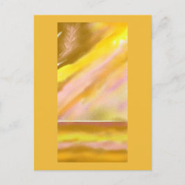 Sun Lake (full) Abstract Art Briefkaart