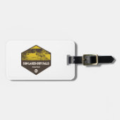 Sun Lakes-Dry Herfst State Park Washington Bagagelabel (Voorkant horizontaal)