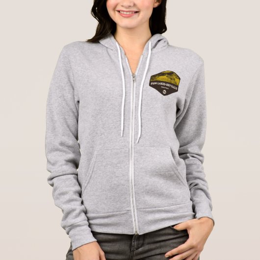 Sun Lakes-Dry Herfst State Park Washington Hoodie (Voorkant)