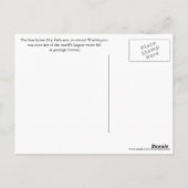 Sun Lakes-Dry Herfsten, Washington Reisfoto Briefkaart (Achterkant)