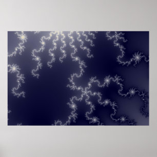 Sun Lightning - Fractal Poster