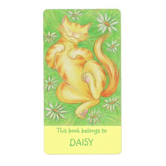 Sun Lover bookplate label (Voorkant)