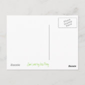 Sun Lover briefkaart (Achterkant)