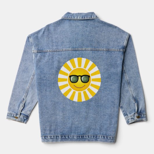 Sun Lover Denim Jacket (Achterkant)