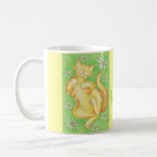 Sun Lover 'Just Purrfect' mok geel