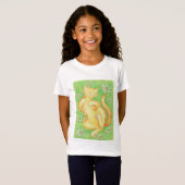 Sun Lover 'Purrfect!' t-shirt kinder pop (Voorkant volledig)