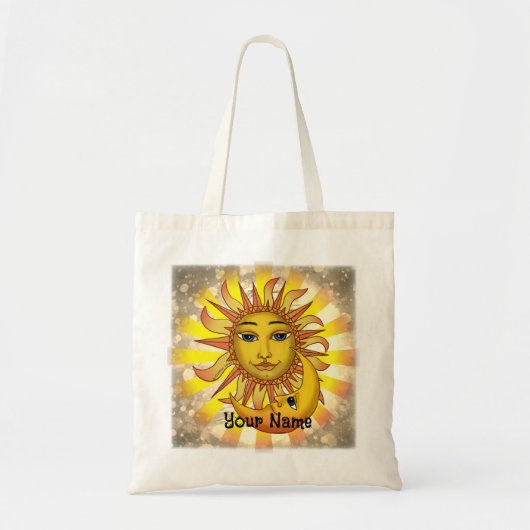 Sun Loves Moon Tote Bag (Voorkant)