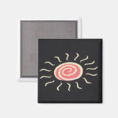 Sun Magnet (Voorkant / Achterkant)