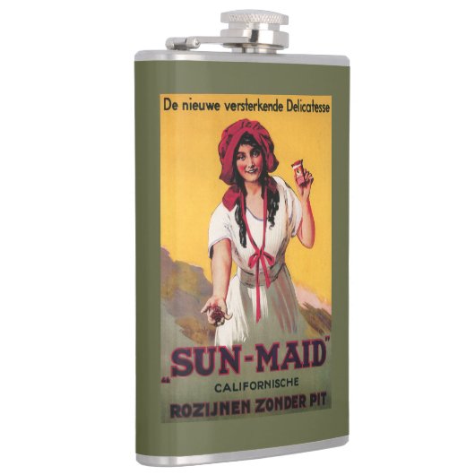 Sun-Maid California Raisin Poster Heupfles (Rechts)