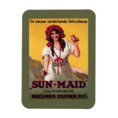 Sun-Maid California Raisin Poster Magneet (Verticaal)