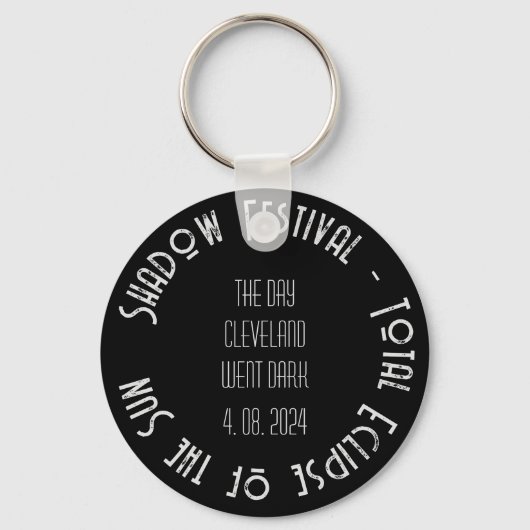 Sun Maiden Total Solar Eclipse Tekst toevoegen Eve Sleutelhanger (Achterkant)