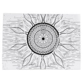 Sun Mandala 1 Groot Cadeauzakje (Achterkant)
