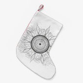 Sun Mandala 1 Kleine Kerstsok (Voorkant (Hangend))