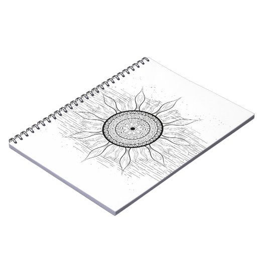 Sun Mandala 1 Notitieboek (Linkerzijde)