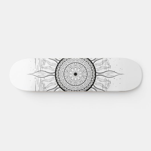 Sun Mandala 1 Persoonlijk Skateboard (Horizontaal)
