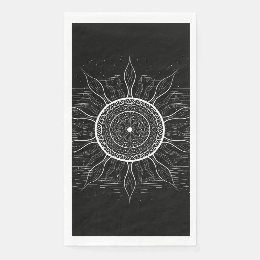 Sun Mandala 2 Servet (Voorkant)