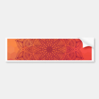 Sun mandala bumpersticker