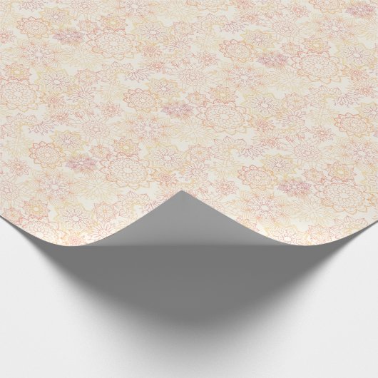 Sun Mandala Cadeaupapier (Hoek)