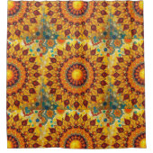 Sun Mandala - Douchegordijn (Voorkant)