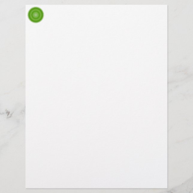 Sun Mandala green (Voorkant)