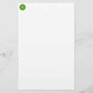 Sun Mandala green Briefpapier