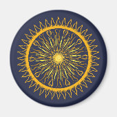 Sun Mandala Magnet (Voorkant)