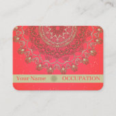 Sun Mandala - Visitekaartje (Voorkant)