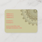 Sun Mandala - Visitekaartje (Achterkant)