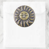 Sun Medallion Sticker (Tas)