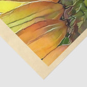 Sun Modern Art Big Sunflower Collectie Tissuepapier (Detail)