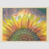 Sun Modern Art Big Sunflower Collectie Tissuepapier (Voorkant)