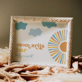 Sun Mom-arita Bar Teken Poster