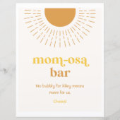 Sun Mom-Osa Bar Teken (Voorkant)