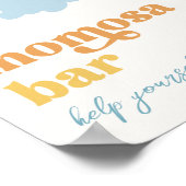 Sun Mom-Osa Bar Teken Poster (Hoek)