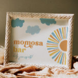 Sun Mom-Osa Bar Teken Poster<br><div class="desc">8x10 zon Baby shower teken.</div>