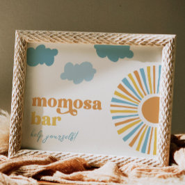 Sun Mom-Osa Bar Teken Poster