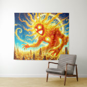Sun Monster Wandkleed (In Situ (horizontaal))