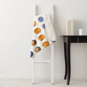 Sun, Moon and Stars Fleece Blanket 60 x 80 inch Sherpa Deken (In situ)