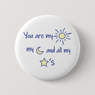 Sun-Moon-and-Stars- Ronde Button 5,7 Cm