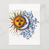 SUN MOON ART-ONTWERP BRIEFKAART (Voorkant)