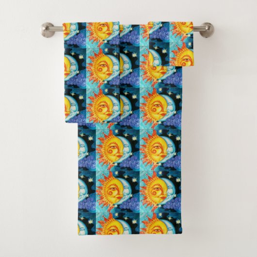 Sun & Moon Bad Handdoek (Insitu)